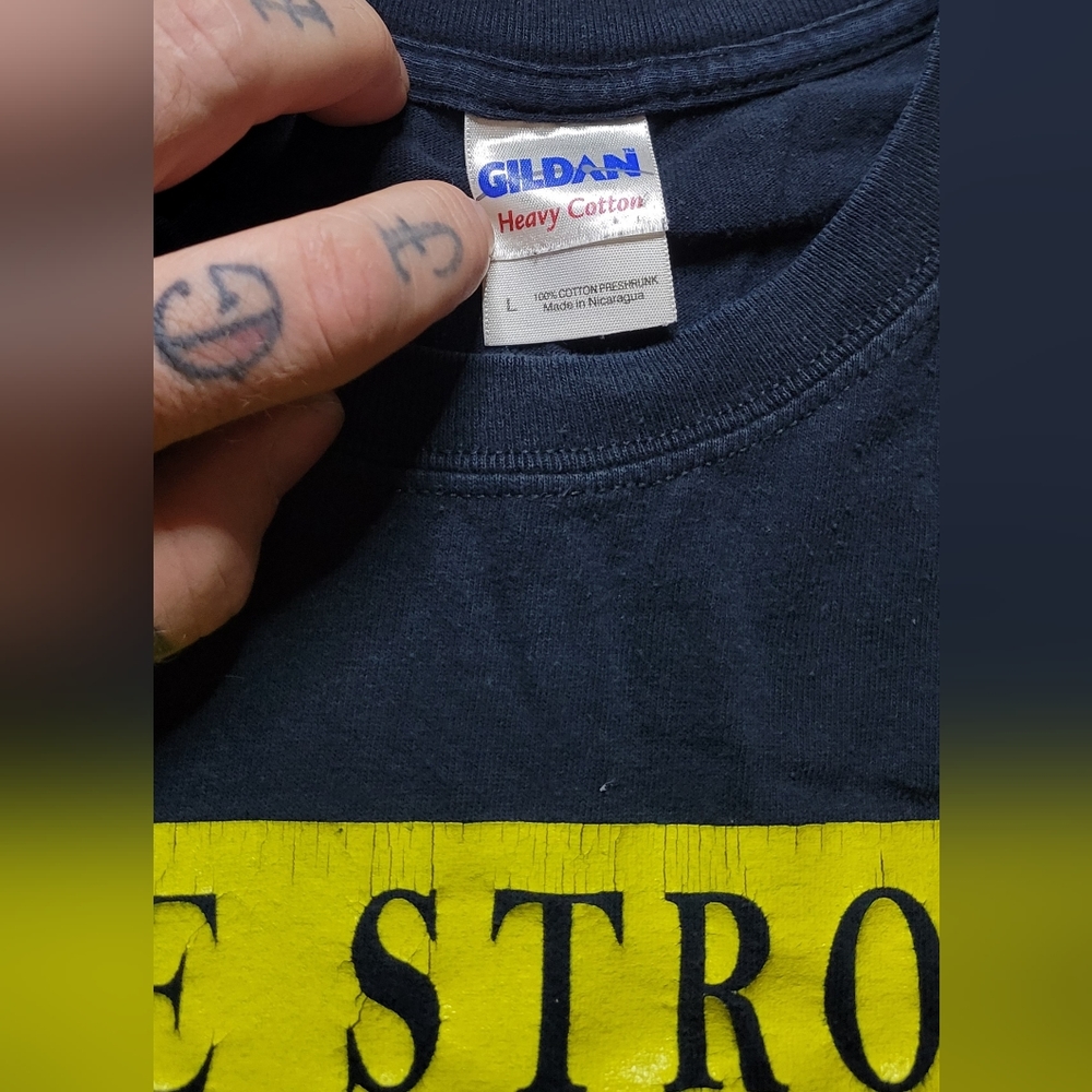 LIVE STRONG⚡️Do Drugs, Ride Bikes🚴‍♂️ tee - Picture 6 of 6